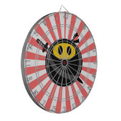 Ninja-gezicht Dartbord (Voorkant Links)