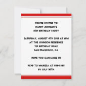 Ninja-gezicht Kaart (Achterkant)