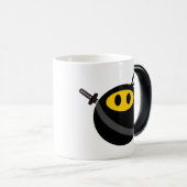 Ninja-gezicht Magische Mok (Voorkant rechts)