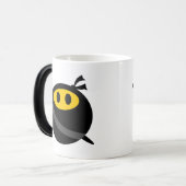 Ninja-gezicht Magische Mok (Voorkant links)