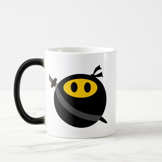 Ninja-gezicht Magische Mok (Links)