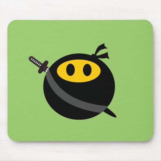 Ninja-gezicht Muismat (Voorkant)