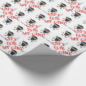 Ninja Gift Guards voor mijn meisje Cadeaupapier (Hoek)