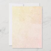 Ninja Girl Birthday Uitnodiging (Achterkant)