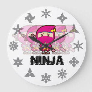 Ninja Girl Grote Klok