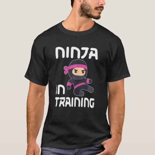 Ninja Girl in opleiding T-shirt (Voorkant)