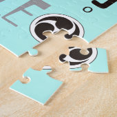 Ninja Girl Japanese Hiragana & Katakana Table Legpuzzel (Zijkant)