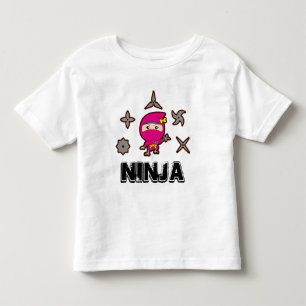Ninja Girl Kinder Shirts