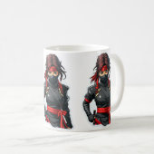 Ninja Girl Koffiemok (Voorkant rechts)