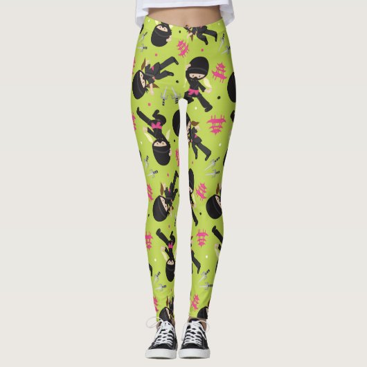 Ninja Girl Leggings (Voorkant)