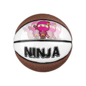 Ninja Girl Mini Basketbal (Voorkant)