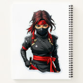 Ninja Girl Notitieboek (Achterkant)