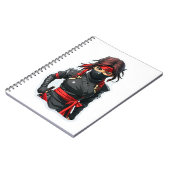 Ninja Girl Notitieboek (Linkerzijde)
