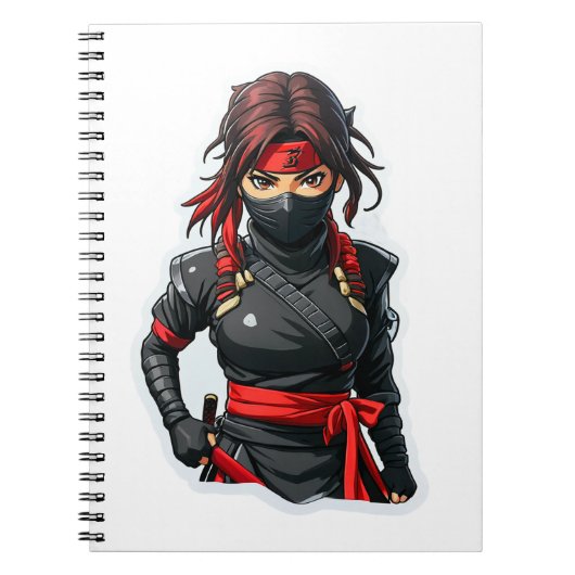 Ninja Girl Notitieboek (Voorkant)
