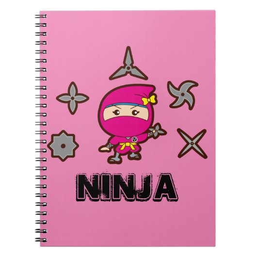 Ninja Girl Notitieboek (Voorkant)