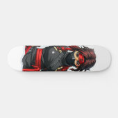 Ninja Girl Persoonlijk Skateboard (Horizontaal)