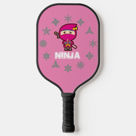 Ninja Girl Pickleball Paddle (Voorkant)