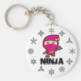 Ninja Girl Sleutelhanger