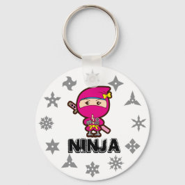 Ninja Girl Sleutelhanger