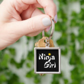 Ninja Girl Sleutelhanger (Hand)