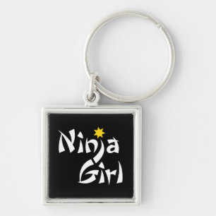 Ninja Girl Sleutelhanger