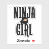 Ninja Girl Sticker (Vel)