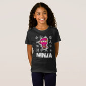 Ninja Girl T-shirt (Voorkant volledig)