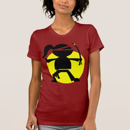 Ninja Girl T-shirt (Voorkant)