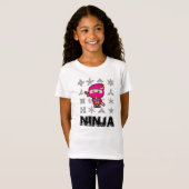 Ninja Girl T-shirt (Voorkant volledig)