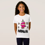 Ninja Girl T-shirt (Voorkant volledig)