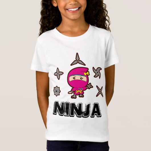 Ninja Girl T-shirt (Voorkant)