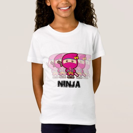 Ninja Girl T-shirt (Voorkant)