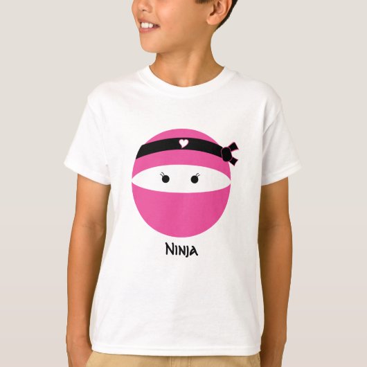 Ninja Girl T-shirt (Voorkant)