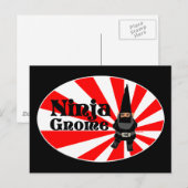 Ninja Gnome Briefkaart (Voorkant / Achterkant)