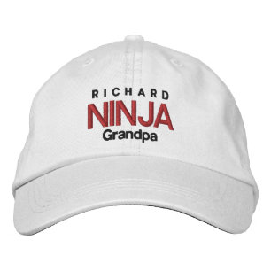NINJA GRANDPA Personalised Verstelbaar Pet V06