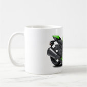 Ninja Green Bike Koffiemok (Links)