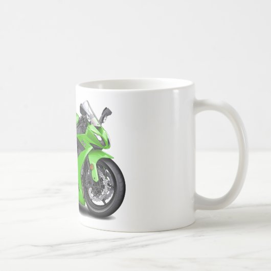 Ninja Green Bike Koffiemok (Rechts)