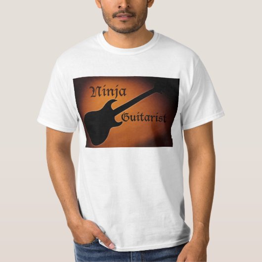 Ninja Guitarist Shirt (Voorkant)