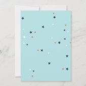 Ninja Gymnastics Twin Birthday Party Invitation Kaart (Achterkant)