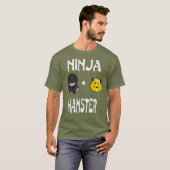 Ninja HAMSTER HAMSTER Ninja T-shirt (Voorkant volledig)