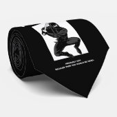 Ninja, heb je dit Man gezien? Stropdas (Opgerold)