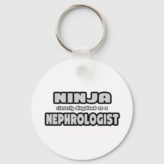 Ninja heeft zich openlijk als nefroloog afgevraagd sleutelhanger (Voorkant)