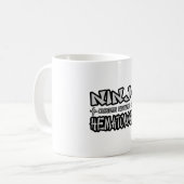 Ninja...Hematoloog Koffiemok (Voorkant links)