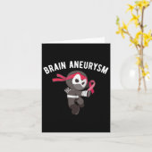 Ninja Hersenaneurysma Bewustzijn Martial Arts Ninj Kaart (Gele Bloem)