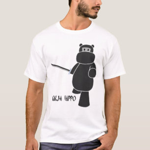 Ninja Hippo - Klaar voor de strijd T-shirt