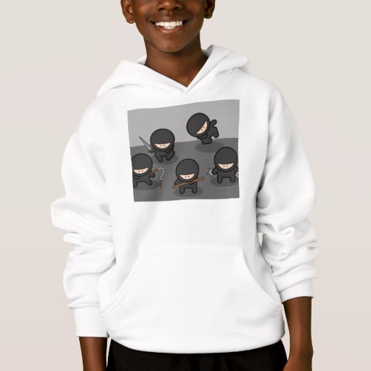Ninja Hooded Sweatshirt (Jeugd) (Voorkant)