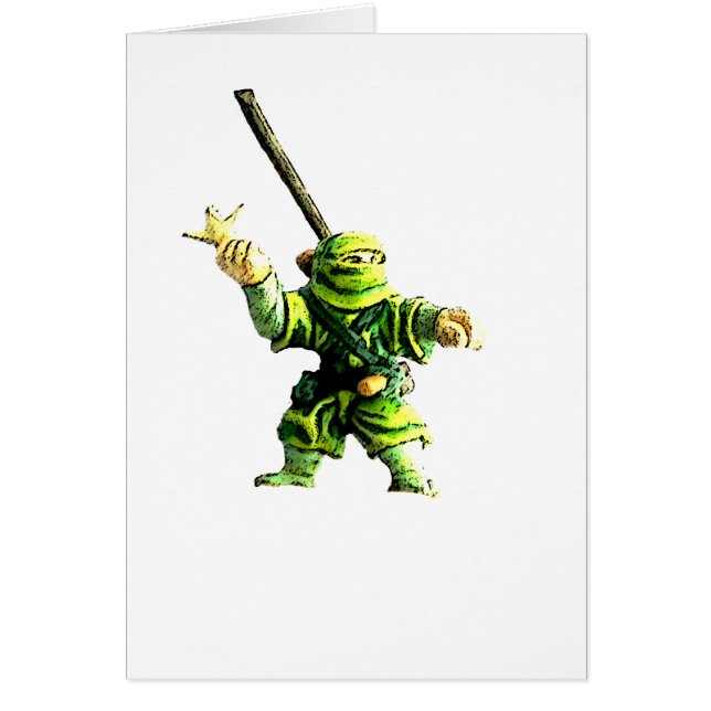 Ninja in Groen (Voorkant)