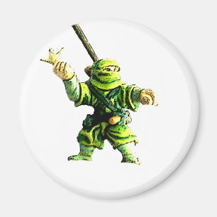 Ninja in Groen Magneet