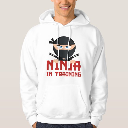 Ninja in opleiding hoodie (Voorkant)