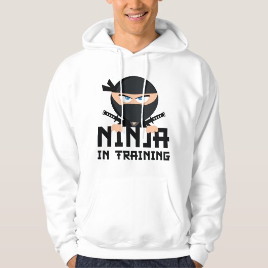 Ninja in opleiding hoodie (Voorkant)